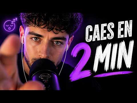 CAES EN 2 MIN 😴 ASMR para DORMIR RÁPIDO (Personal Attention)