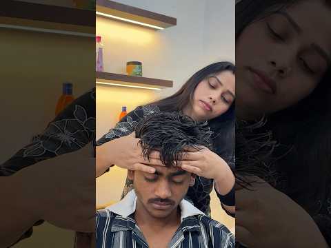ASMR Barber Mishka Head Massage #asmr #thebarbersarms #headmassage #haircut