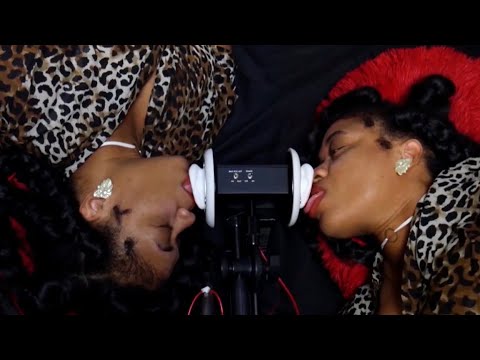 ASMR Ear Eating jealous twins AD