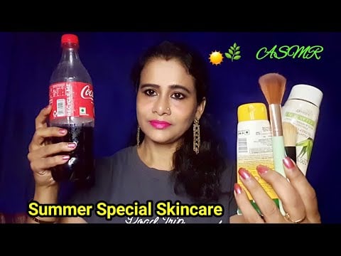 ASMR Summer Special Skincare & Personal Attention for Deep Sleep ☀️🌿|Asmr Ghosal