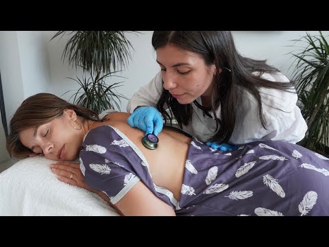 ASMR Head to Toe Assessment & Abdominal Exam, Foot Spa Treatment, TSA Pat Down | Satisfying Triggers