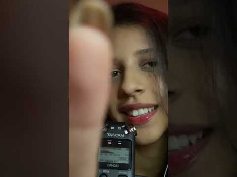 Vou tocar no seu rosto 🥰 #asmr #sonsdeboca #relax #shortvideos #viral #mouthsounds