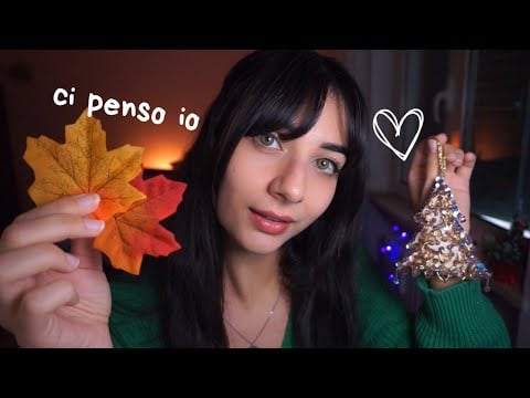 Mi prendo cura di te in modo accogliente e rilassante ❤️🧸 ASMR coccole cozy per Natale