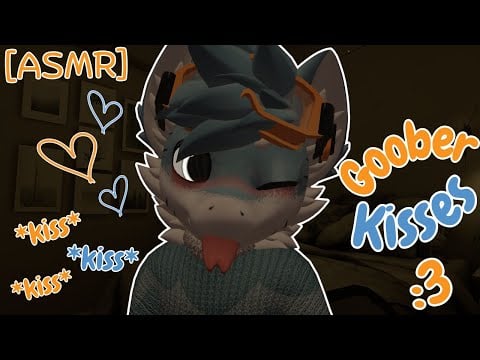 [Furry ASMR] Silly goober kisses you to sleep :3 [Sleep-aid] [Soft-spoken] [Whispering]
