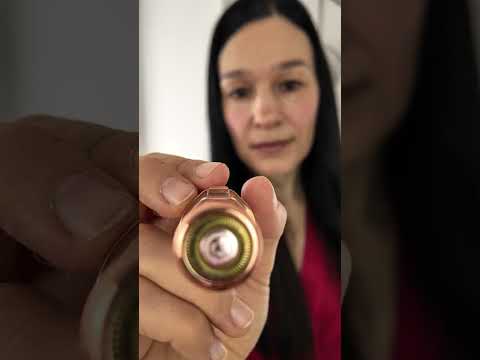 lady beard shaving asmr