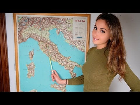 Una lezione molto curiosa | ASMR ITA | Geography Lesson • Italia • Miti 🇮🇹 Part. 2