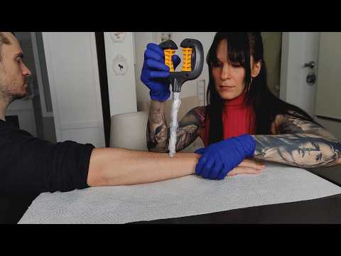Muscle Activation On Arm & Hand - ASMR Stimulation Therapy