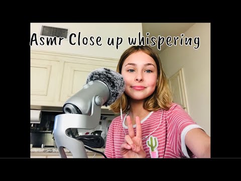 Asmr ~ Up close Whispers | Ramble ❤️