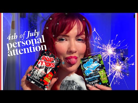 ASMR Personal Attention Facial | 4th of July Themed ASMR♥️🤍💙