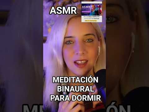 ASMR MEDITACIÓN PARA DORMIR STEREO/BINAURAL #asmr #asmrmeditación #meditación #asmrbinaural