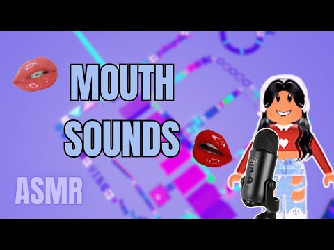 [Roblox ASMR] Mouth Watering ✨MOUTH SOUNDS💦✨ | Vibe Obby
