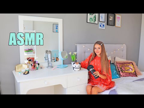 ASMR ROOM TOUR Tapping My BEDROOM | АСМР 100 ТРИГГЕРОВ в моей СПАЛЬНЕ