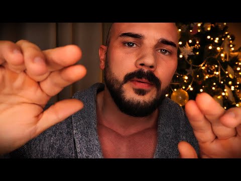 ASMR Caring You Back to Sleep - Face Brushing - Hair Brushing - Safe Male Personal Attention