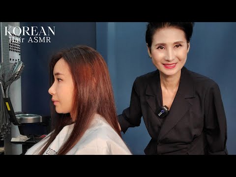 미용실 ASMR 뿌리쪽 #블랙빼기 #피그먼테이션 깔끔하게 잇기~ At the roots, #leavingblack  #pigmentation, connecting neatly~