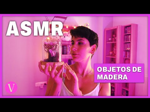 ASMR MADERA. [Tapping + Mouth Sounds]