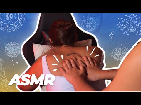 ASMR APLICADO: Massagem Relaxante que Vai te Fazer Dormir Rápido!