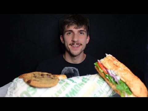 ASMR Subway Mukbang | Friday Night Eating Sounds for Relaxation & Chill Vibes