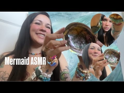ASMR Mermaid Inspects You & Shows You Her Treasure (Fast, Lofi, Roleplay)