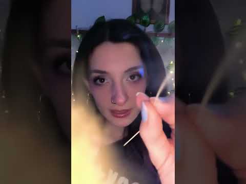 ASMR Tickling your face