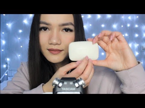 ASMR Soap Tapping & Scratching (No Talking) | tascam dr05 | ASMRhing