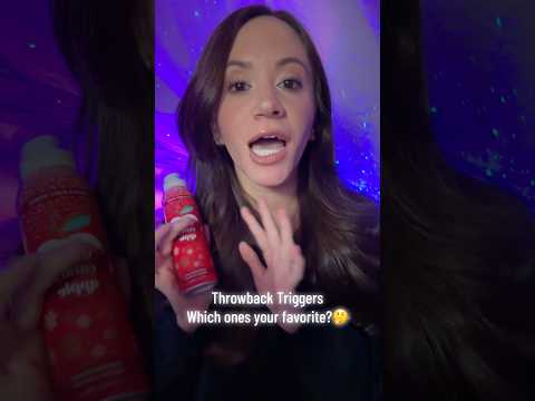 Throwback Triggers #asmr