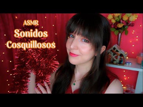 ⭐ASMR Sonidos Cosquillosos Para Dormir, Especial Navidad 💖 Tapping, Scratching