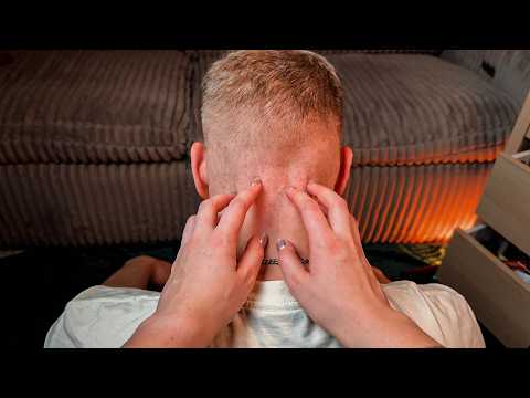 ASMR POV Tingle Therapy ✨ Scalp & Nape Scratching, Shoulder Tracing (No Talking)
