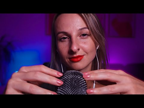 4K ASMR | Up Close Mouth Sounds & Mic Scratching (No Talking)