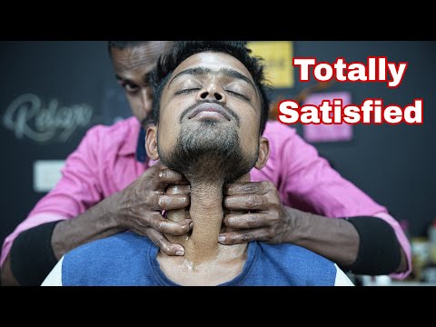 Satisfaction Overload | ASMR Hair Wash With Shampoo | Head And Neck Massage With Neck Crack ASMR