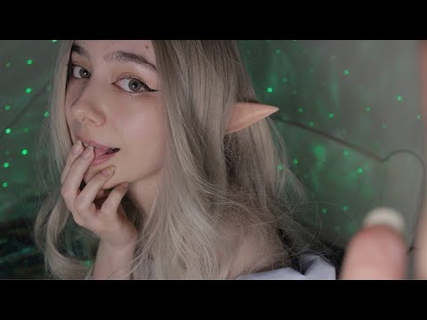 ASMR МАКИЯЖ СЛЮНКОЙ ❤️ ОЧЕНЬ МНОГО ЗВУКОВ РТА