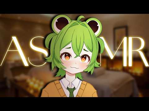【ASMR】Ear Massage From a Shy Girl