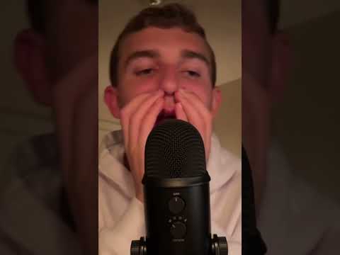 Asmr layered mouth sounds
