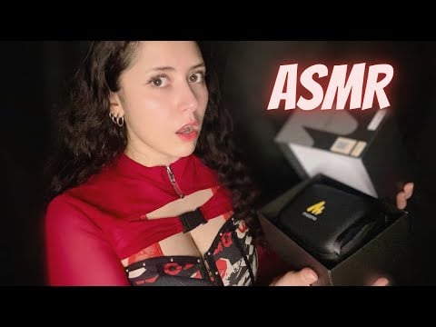 ASMR español ✨ Probando micro con cancelación de ruido AI 🎤 review honesta + unboxing | soft spoken