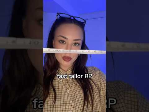 Fast Tailor RP ✂️📏🪡 #fastandaggressiveasmr #asmr #fastasmr #asmrsounds #fyp #relax #asmrvideo