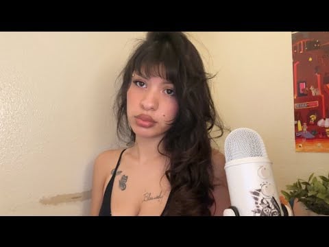 ASMR gentle gum chewing and mouth sounds 