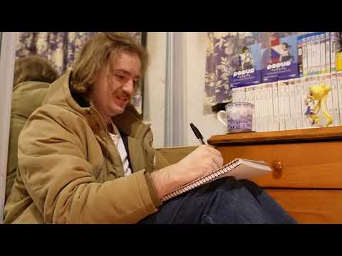 ASMR Relax With Me, rough sketching and soft spoken whispers