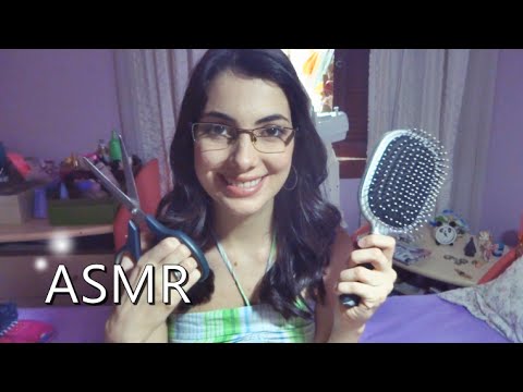 ASMR: Vídeo para dar Sono e relaxar (Roleplay Corte de Cabelo)