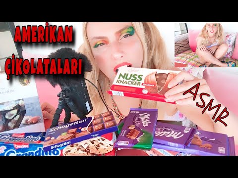 Türkçe Çikolata Asmr / SICAKTAN ERİYEN ÇİKOLATALAR /Chocolate / 巧克力 / Schokolade 🍫