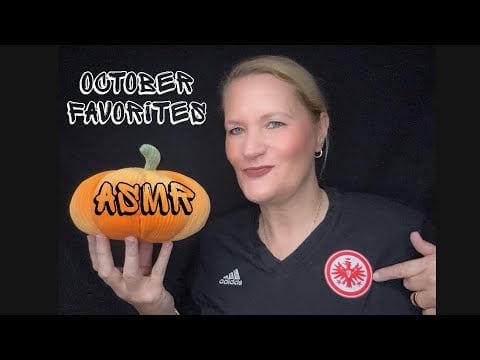 ASMR ⚠️ Achtung Tinglesgefahr October FAVORITES • Whispering • Tapping / Show & Tell