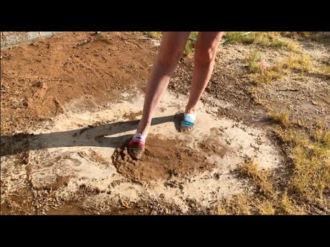 SOCKS IN MUD ASMR (No Talking)