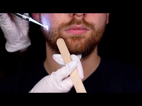 ASMR | REAL person BEARD & SKIN inspection [TINGLY FRIDAY]