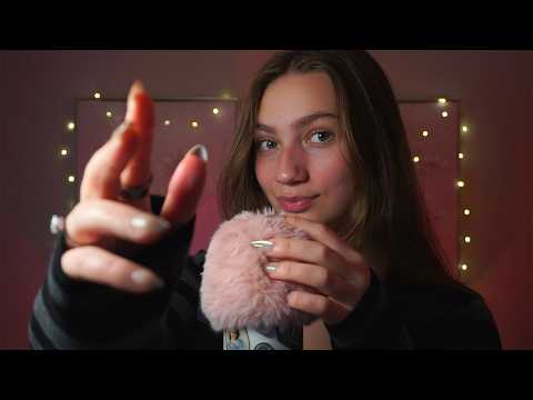 ASMR 10 Minute Scalp Massage + Lice Check (with gentle chewing sounds)