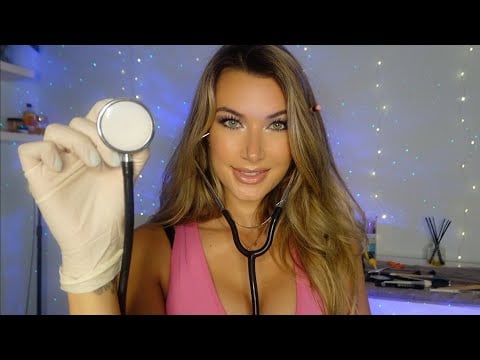 ASMR Sweet School Nurse Check Up 📝