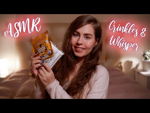 [ASMR] Tingly Whisper & Lots Of Crinkles😴