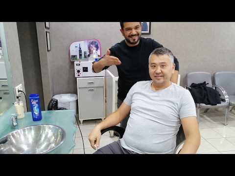 ASMR Turkish Barber Sleep Hypnosis with Nomad ASMR (Relaxing hair wash, head and back massage)