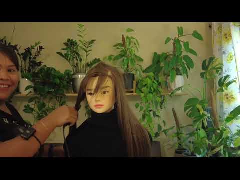 ASMR Perfectionist Hairstyling, Updo Hairstyle, Hair & Makeup Tutorial, Finishing Touch Whispering 