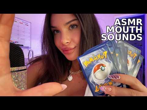ASMR Mouth Sounds (whispering, unpredictable, fast)