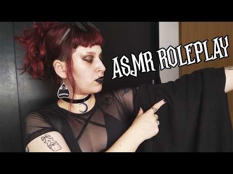 Você quer ser "GÓTICA" e a PERSONAL STYLIST te ajuda | ASMR Roleplay (vídeo para relaxar)