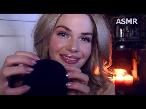 ASMR | Girl touches your face until you fall asleep | mic tapping and scratching