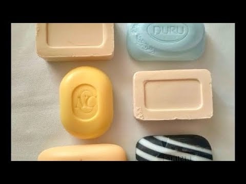 Dry Soap carving ASMR/ Semi dry soap/relaxing sounds/ Satisfaction ASMR video/Cutting soap